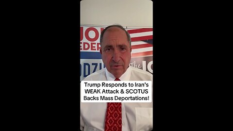 Trump Responds to Iran's WEAK Attack & SCOTUS Backs Mass Deportations!