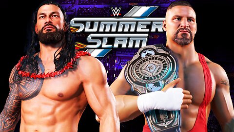 Roman Reigns VS Bron Breaker at SummerSlam - WWE 2K25