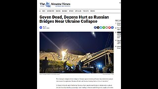 Russia Blames Kiev for Railway Attacks, Reopens Crimea Bridge, Vows Family Reunification