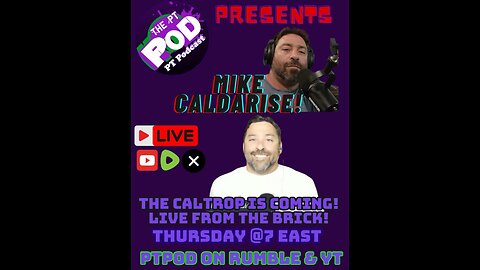 PTPOD PRESENTS Mike Caldarise!