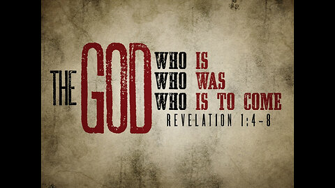 REVELATION 1:4 LIVING WATER & HOLY SPIRIT: NO.7 IN THE BIBLE: TRINITY WILL COME DOWN TO EARTH
