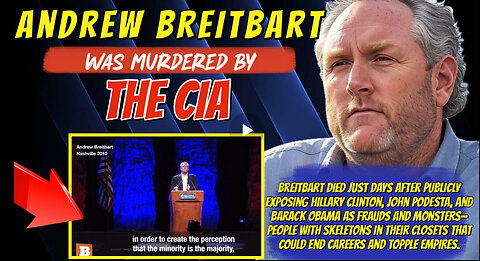 The Awake Nation 08.20.2025 Andrew Breitbart Was Murdered By The CIA