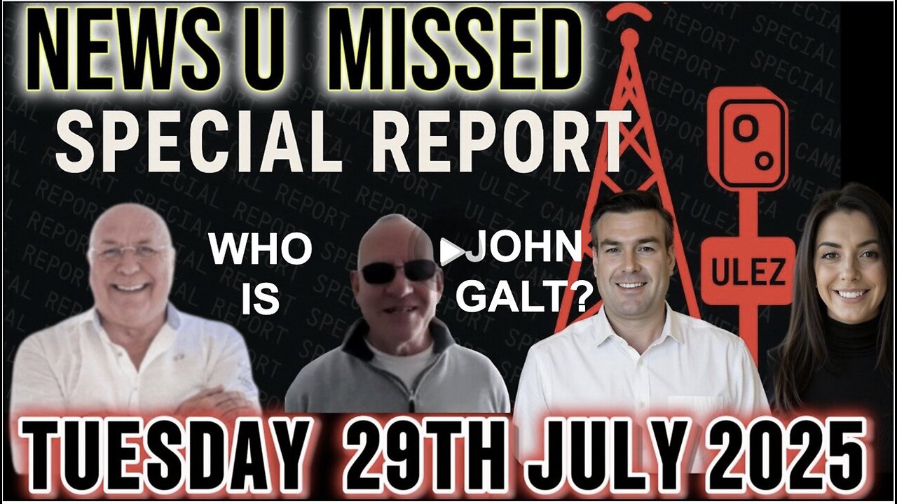 CHARLIE WARD DAILY NEWS SPECIAL REPORT. 5G DESIGNED TO KILL YOU. WHO IS John Galt?