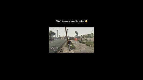 Causing troubles on GTA V 😂