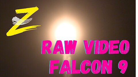 RAW FOOTAGE: SpaceX Falcon 9 rocket launch with Dragon cargo capsule at Kennedy Space Center