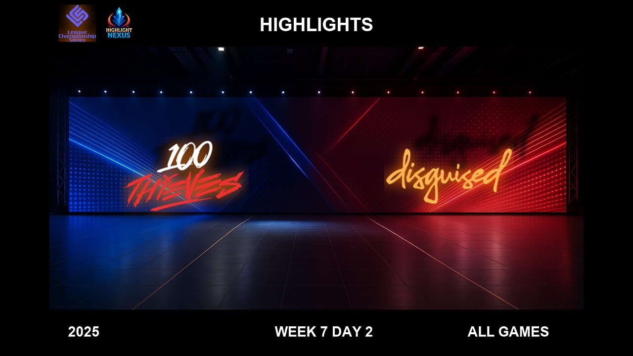 100T vs DSG Highlights ALL GAMES - LCS W7D2 Split 2 2025 LTA North - 100 Thieves vs Disguised