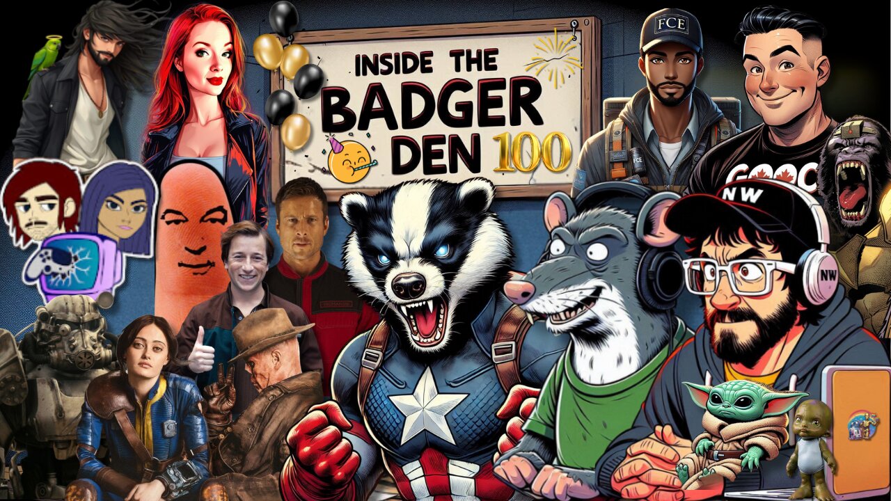Inside The Badger Den - Ep.100! | The 100th Episode Celebration SPECTACULAR!