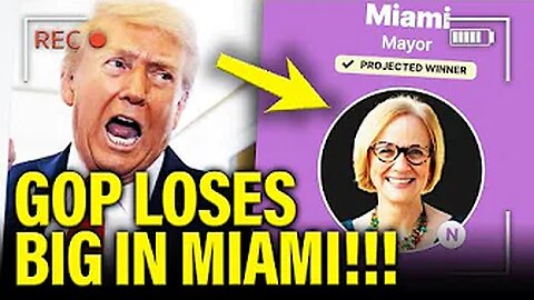 🚨 GOP gets STUNNED by SHOCK LOSS in MIAMI MAYOR’S RACE