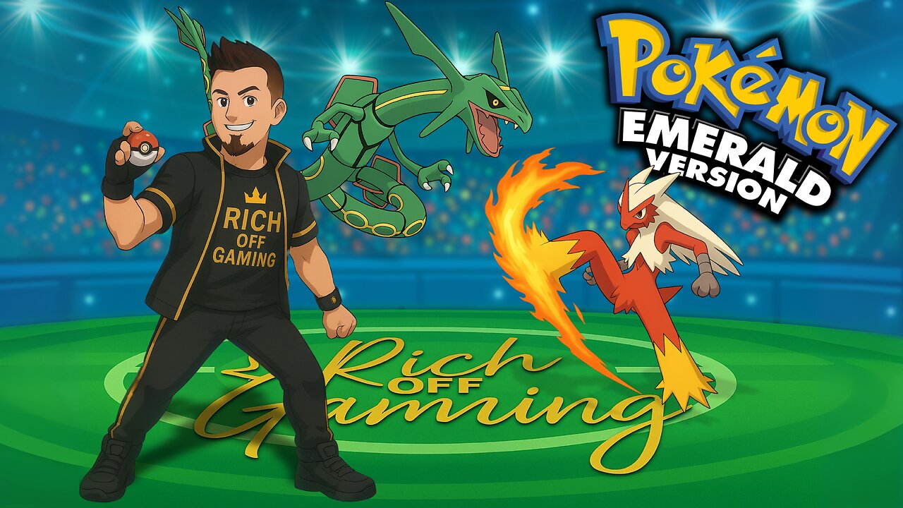 Pokémon Emerald Ep. 5! Rich Off Gaming DROPS 8-1-25! | !rog