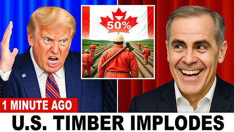 Timber Giant Collapses After Canada Tariffs – U.S. Home Sales Fall as Ontario Hit Back