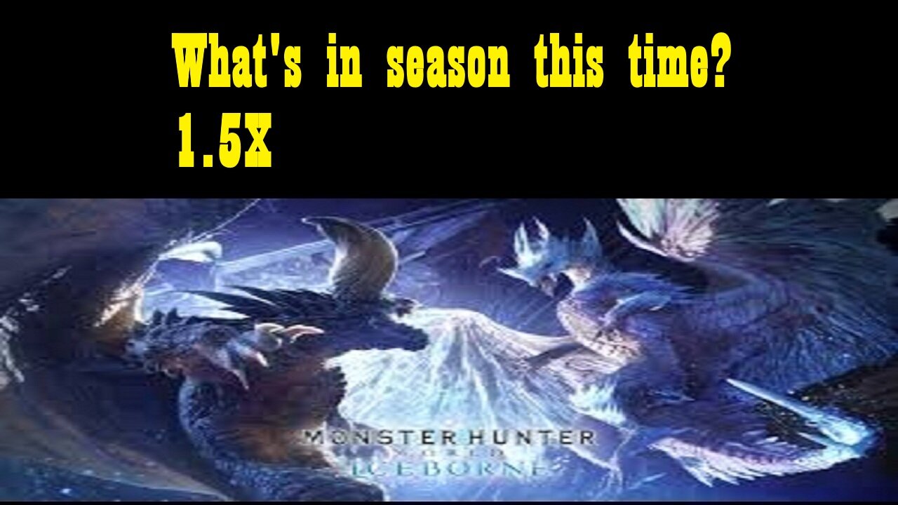 The Legend Of McDicken, A, Round. The Forgotten Monster Hunter? #monsterhunterworld 1.5x