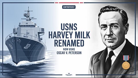 USNS Harvey Milk Renamed USNS Oscar V. Peterson | Navy Ship Naming Controversy 2025