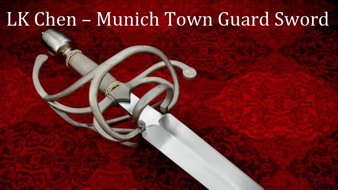 Test Cutting with the LK Chen Munich Town Guard Sword