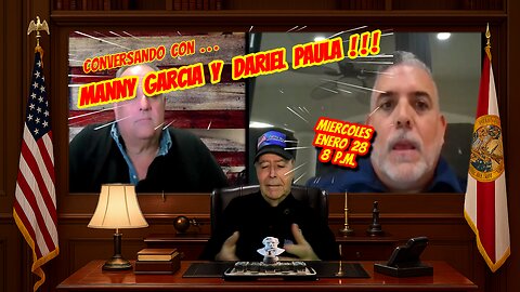 CONVERSANDO CON MANNY GARCIA - 01. 28. 2026 - 8 PM