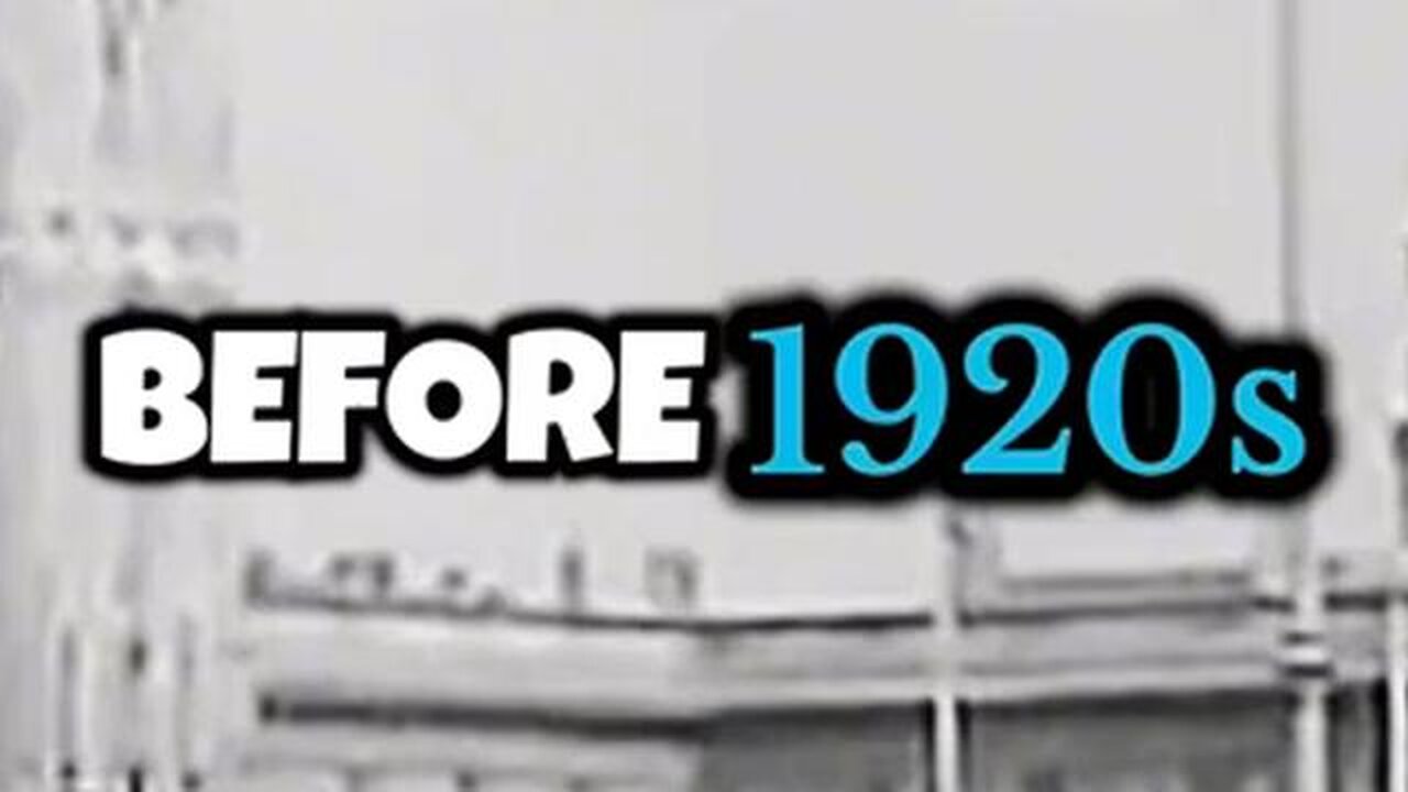 Everything Changed after 1920