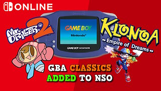Nintendo Just Added 2 GBA Classics – Mr. Driller 2 & Klonoa!