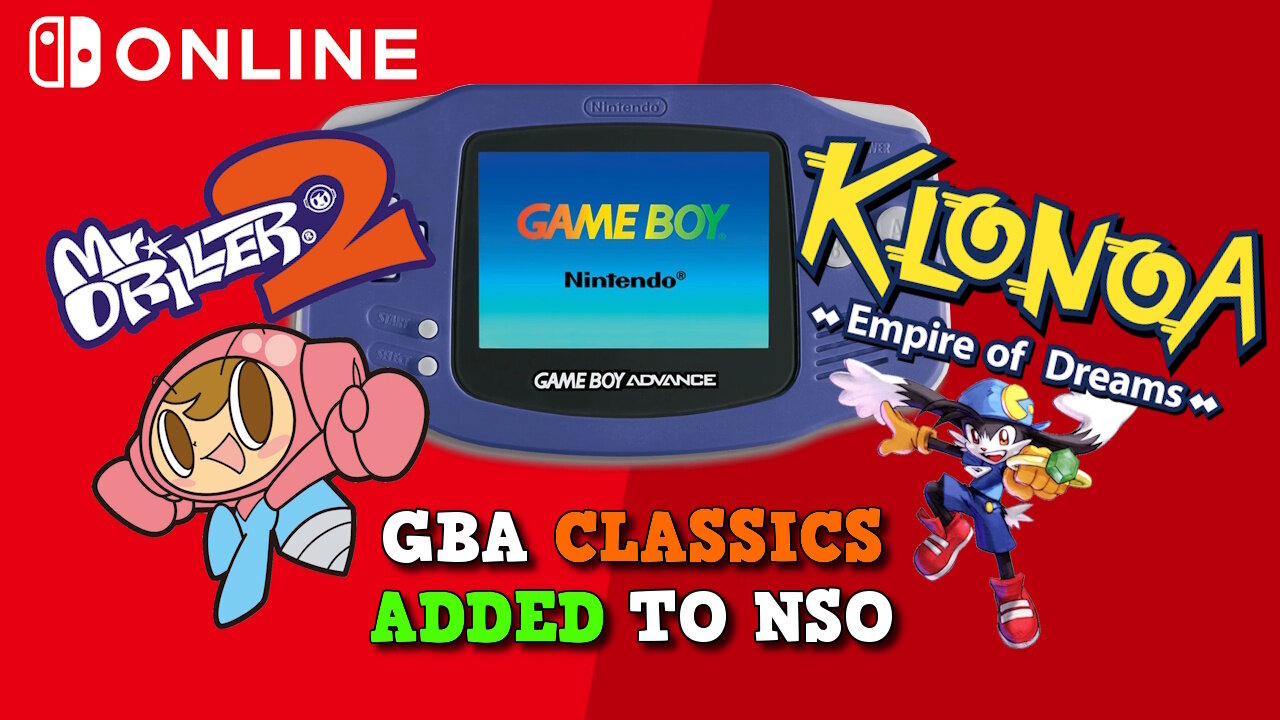 Nintendo Just Added 2 GBA Classics – Mr. Driller 2 & Klonoa!