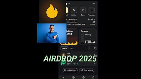 Hot🔥token airdrop 2025. CLAIM for FREE.🤫 #crypto