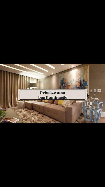 Dica de Decoração: Como a Iluminação Pode Ampliar sua Sala #shorts #sala #iluminação