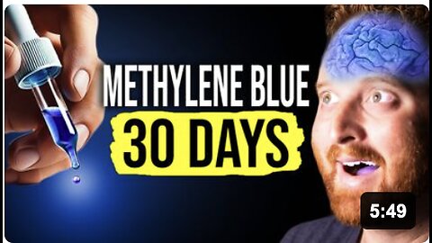 Dr. LeGrand - Took Methylene Blue For 30 Day