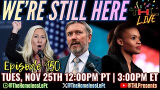 Candace on Israel 'Death-Squad' Hit List, DHS Israel Location Exposed on X, Ukraine 19-pt plan Swap Out, CDC Autism-Vaccine Info updated, RFK Jr Leaked XXX Texts, Campbell's Soup is Mmm Mmm Bad | THL LIVE Tues, Nov 25th 12pm pst