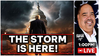 PRESIDENT TRUMP IS MAKING IT APPEAR THAT THE STORM IS UPON US!