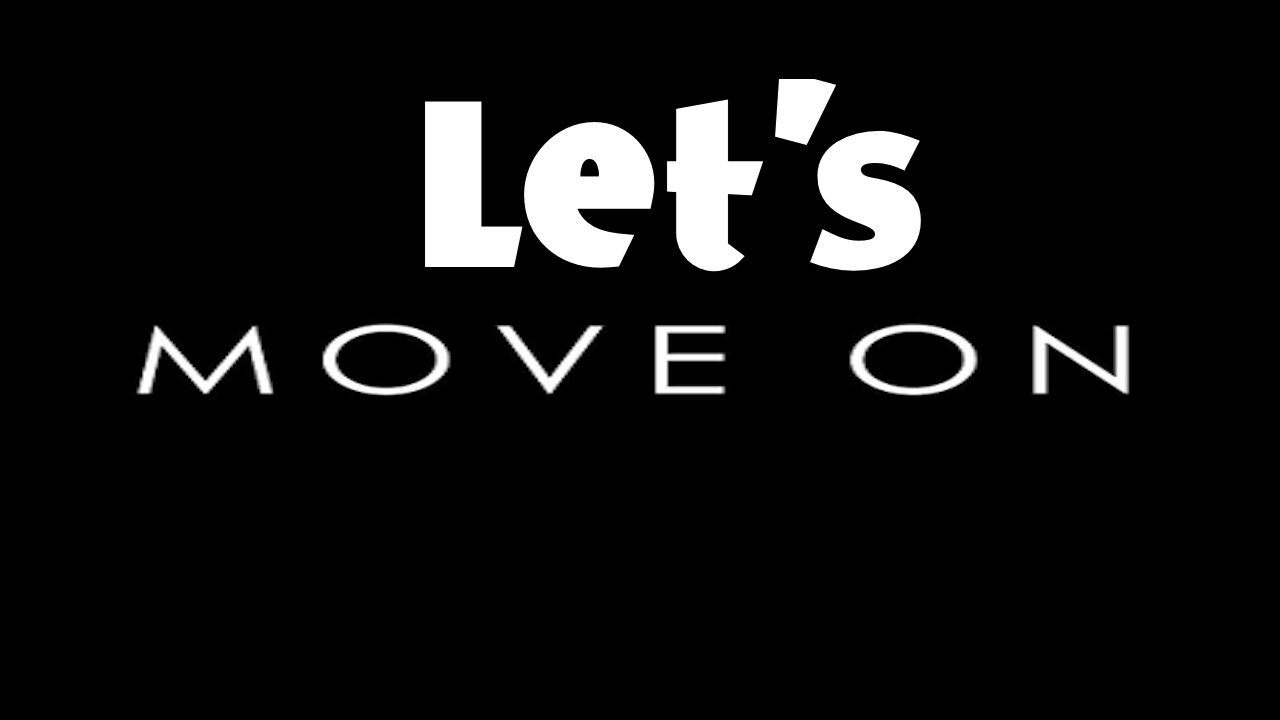 God Showed He Was Willing To Move On From Their Previous Sins.. Perhaps We Need To Move On