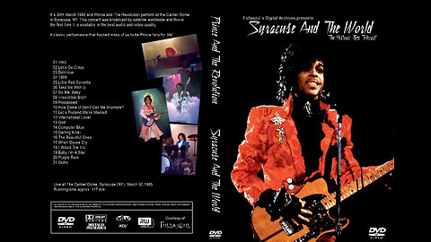 Prince And The Revolution - Live 03/30/1985 (Carrier Dome, Syracuse, NY)
