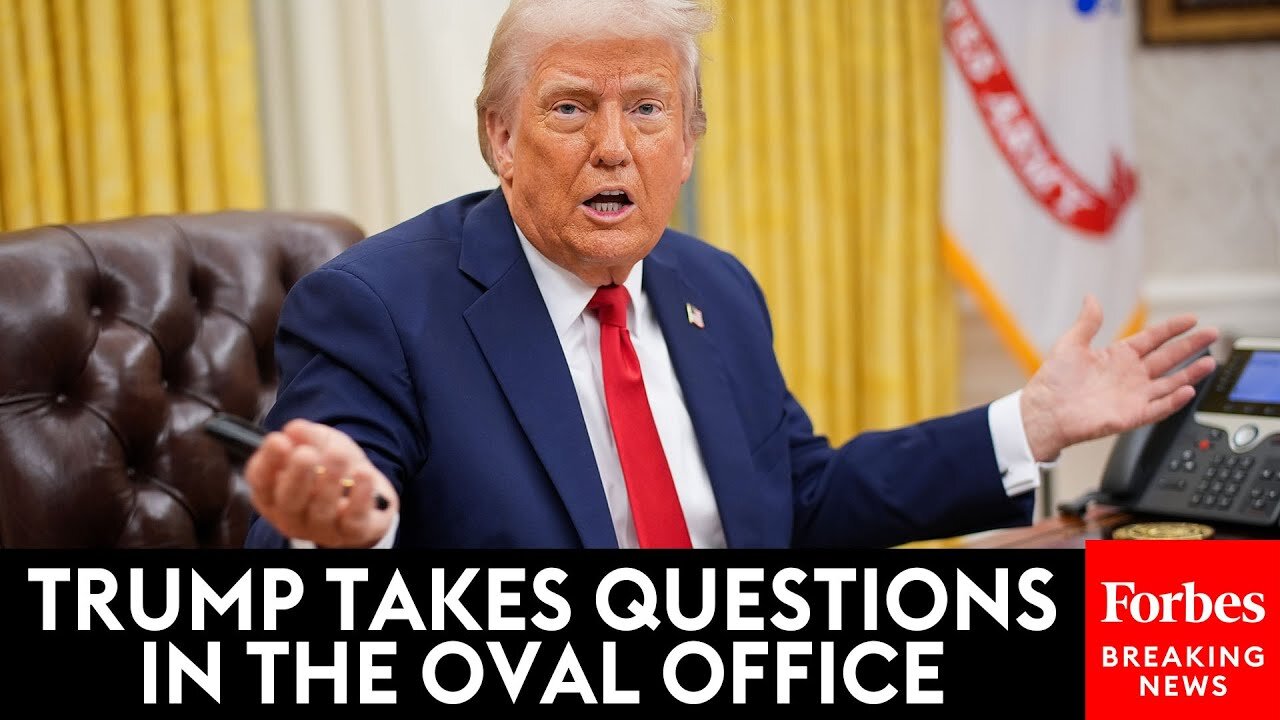 BREAKING NEWS: Trump Takes Multiple Questions From Press As 'Liberation Day' Tariffs Are Finalized