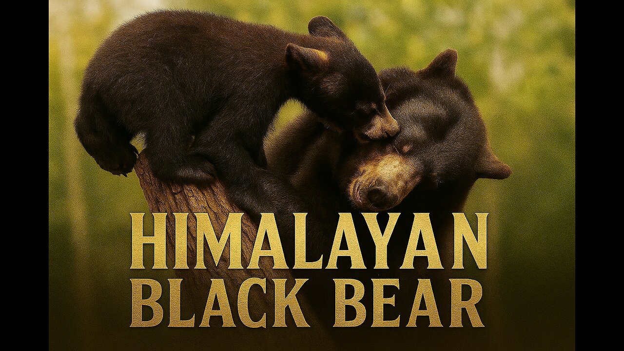 Title: Himalaya Black Bear - The Hidden King of the Mountains | Wildlife Documentary #blackbear