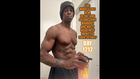FAQ: What’s this New Assault Bike Workout and Has it Negatively Impacted Your Lifting? (Day 1212)