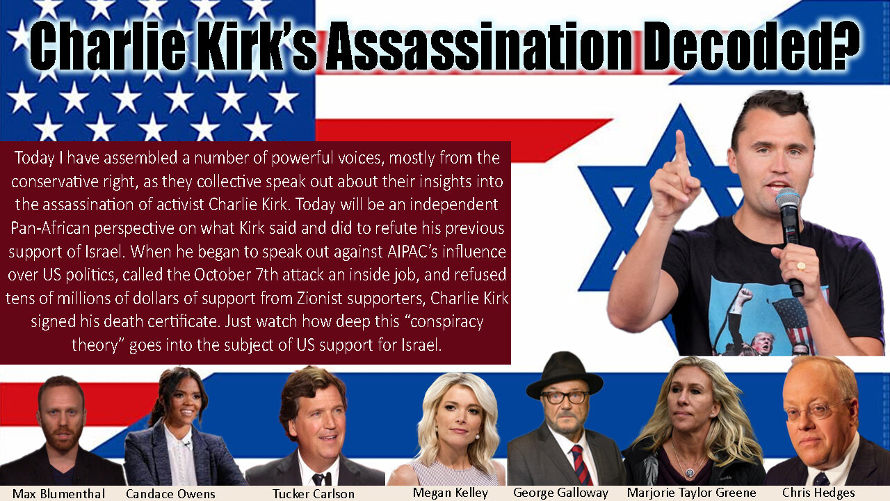 Charlie Kirk's Assassination Decoded?