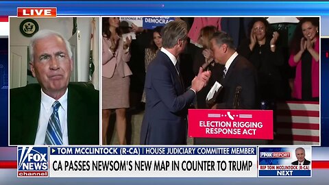 Newsom’s map will BACKFIRE in November: California lawmaker