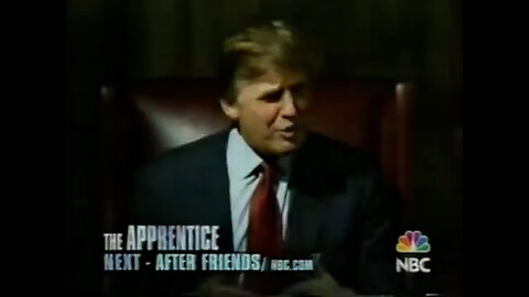 February 5, 2004 - Promo for 'The Apprentice' with Donald Trump
