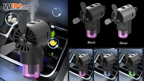 🚗 Aircraft-Shaped Car Aromatherapy Diffuser – 3 Modes, Auto On/Off, Long Standby! 🌬️