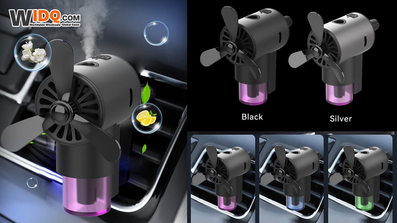🚗 Aircraft-Shaped Car Aromatherapy Diffuser – 3 Modes, Auto On/Off, Long Standby! 🌬️