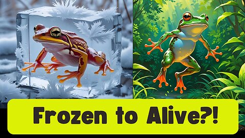 Can a Frog Freeze and Still Be Alive?! 🐸❄️ Nature’s Coolest Secret!
