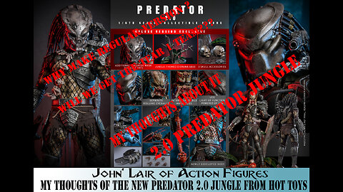 My thoughts of the new Predator Jungle 2.0 from Hot Toys