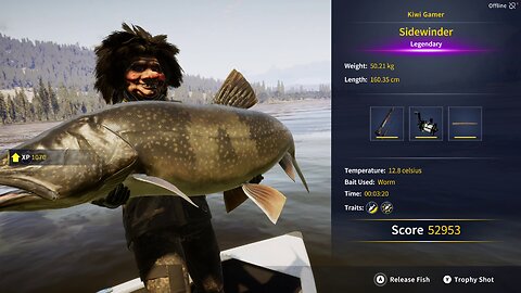 Legendary Fish Sidewinder Call Of The Wild The Angler Golden Ridge Reserve 6 November 2025