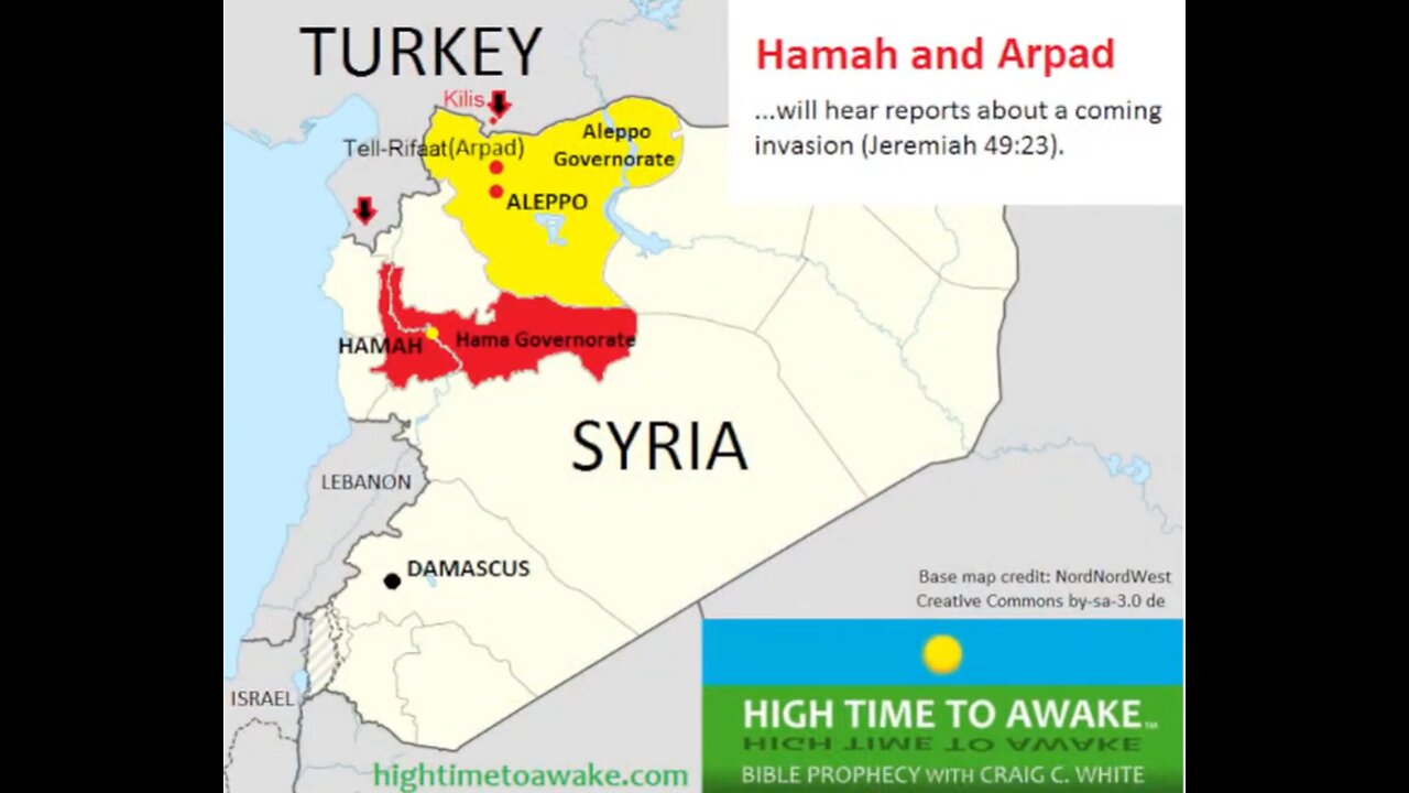 Syria and Damascus, what has been prophesied