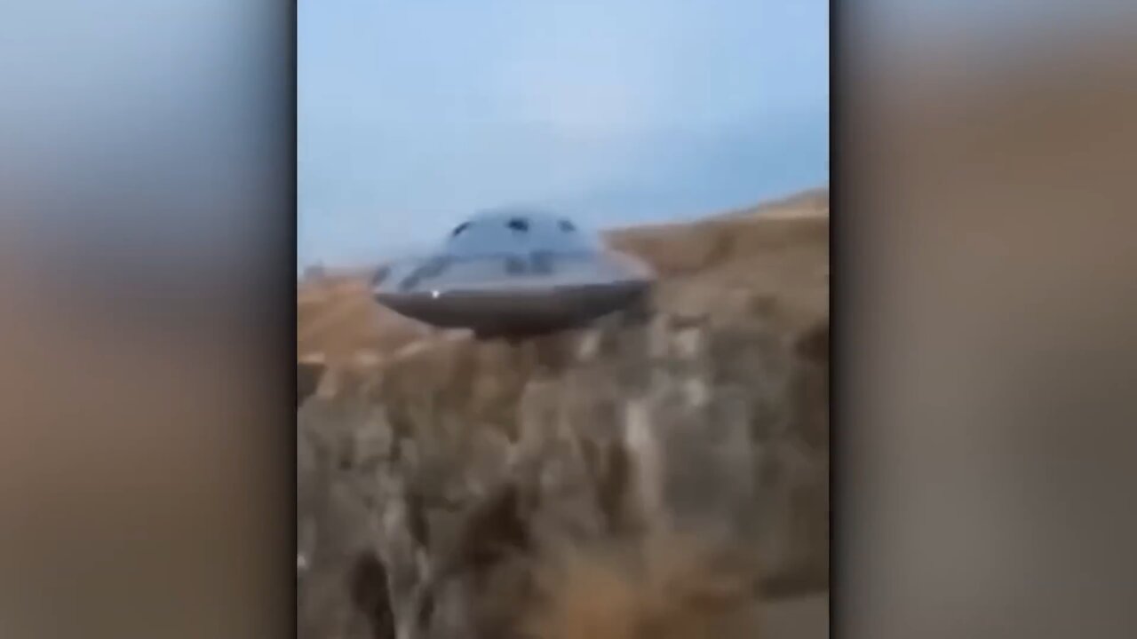 UFO Filmed near Area 51