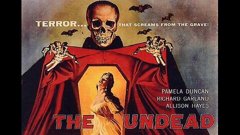 THE UNDEAD 1957 Hypnotized Woman Describes a Past Life as an Accused Witch FULL MOVIE in HD