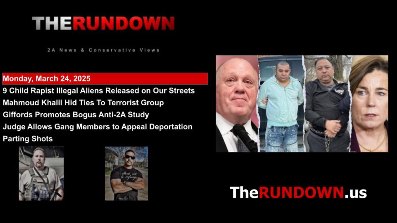 #885 - Boston, MA Released 9 Child Sex Predators to Prevent ICE from Detaining Them