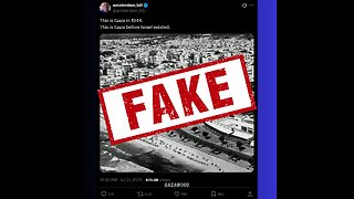 Gaza or Tel-Aviv? Stop buying into the "Palestinian" fake propaganda!