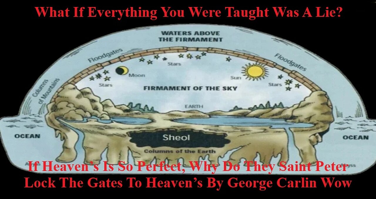 If Heaven’s Is So Perfect, Why Do They Saint Peter Lock The Gates To Heaven’s By George Carlin