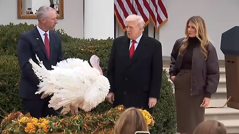 FULL EVENT: President Donald Trump & Melania Host Annual Turkey Pardon at White House