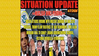 SITUATION UPDATE 6/7/25 - Trump/Elon Theatrics To Bait Demonrats, Obama Adrenochrome Scandal
