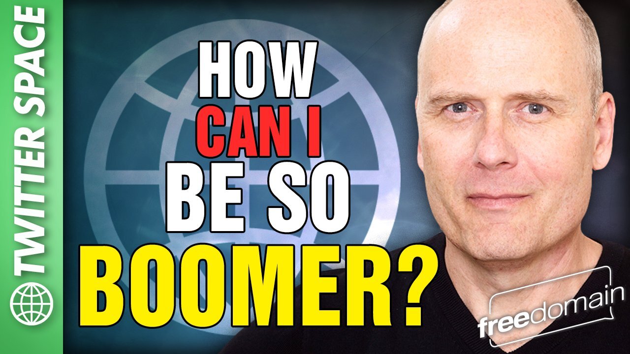 How Can I Be So BOOMER? Twitter/X Space