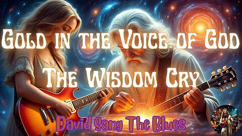 Gold in the Voice of God (The Wisdom Cry) | A Prophetic Blues Song of Fire & Revelation