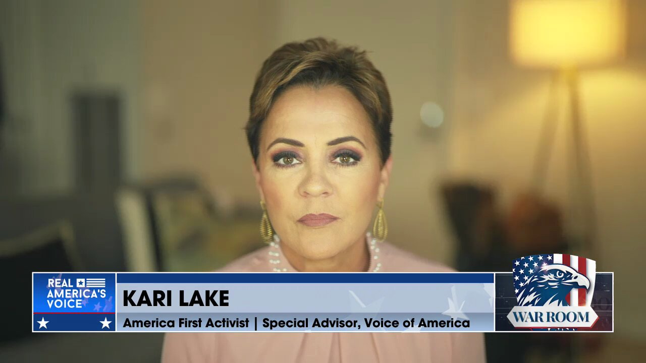 Kari Lake On VOA: “The First Person Who Joe Biden Wanted To Fire Was The Head Of Global Media”